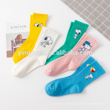 2018 Coton Mignon Animal Jacquard Chaussettes Pour Femmes Longues Chaussettes Drôles Colorées Femmes Filles Chaussettes Multicolores